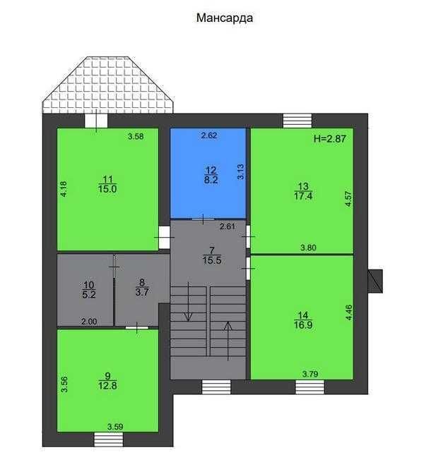 Оренда будинку 285 м², Академіка Туполєва вул.