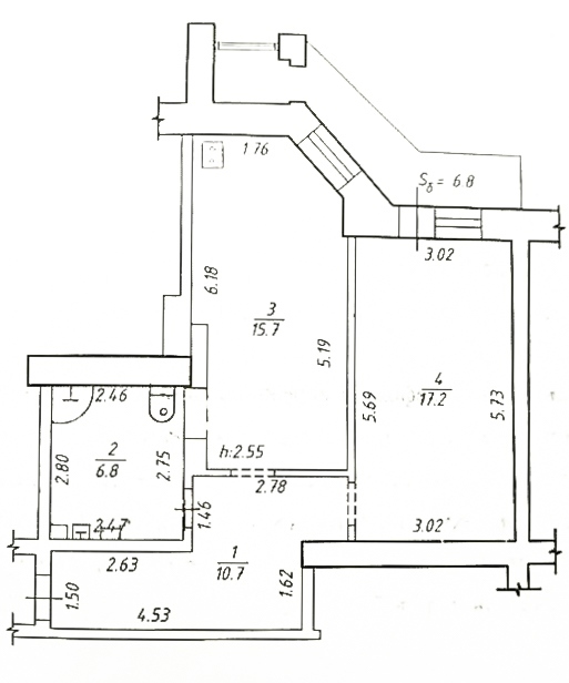 Продажа 1-комнатной квартиры 55 м², Герасима Кондратьева ул.