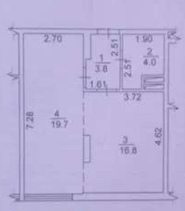 Продаж 2-кімнатної квартири 55 м², Ракетна вул., 24