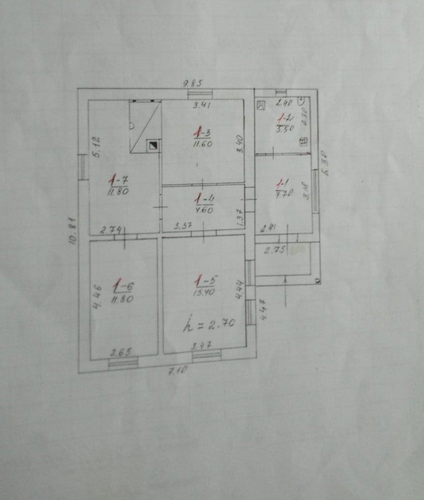 Продаж будинку 69 м²