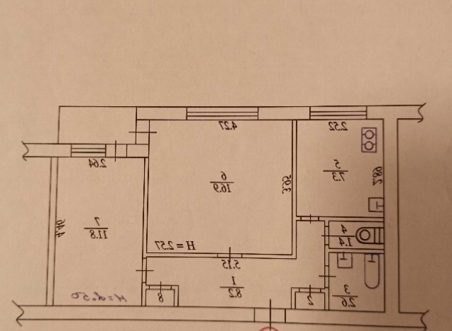Оренда 2-кімнатної квартири 50 м², Тополь 2 вул., 34