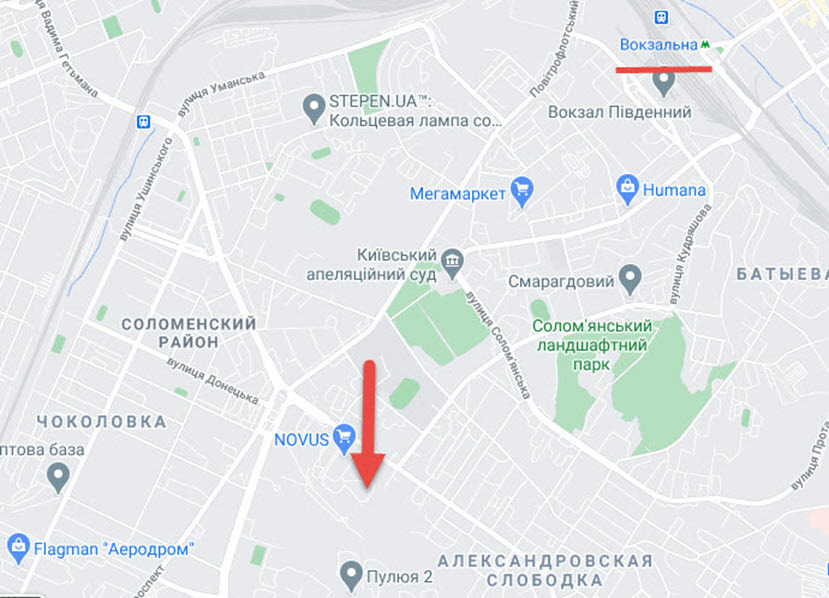 Аренда 1-комнатной квартиры 55 м², Валерия Лобановского просп., 6В