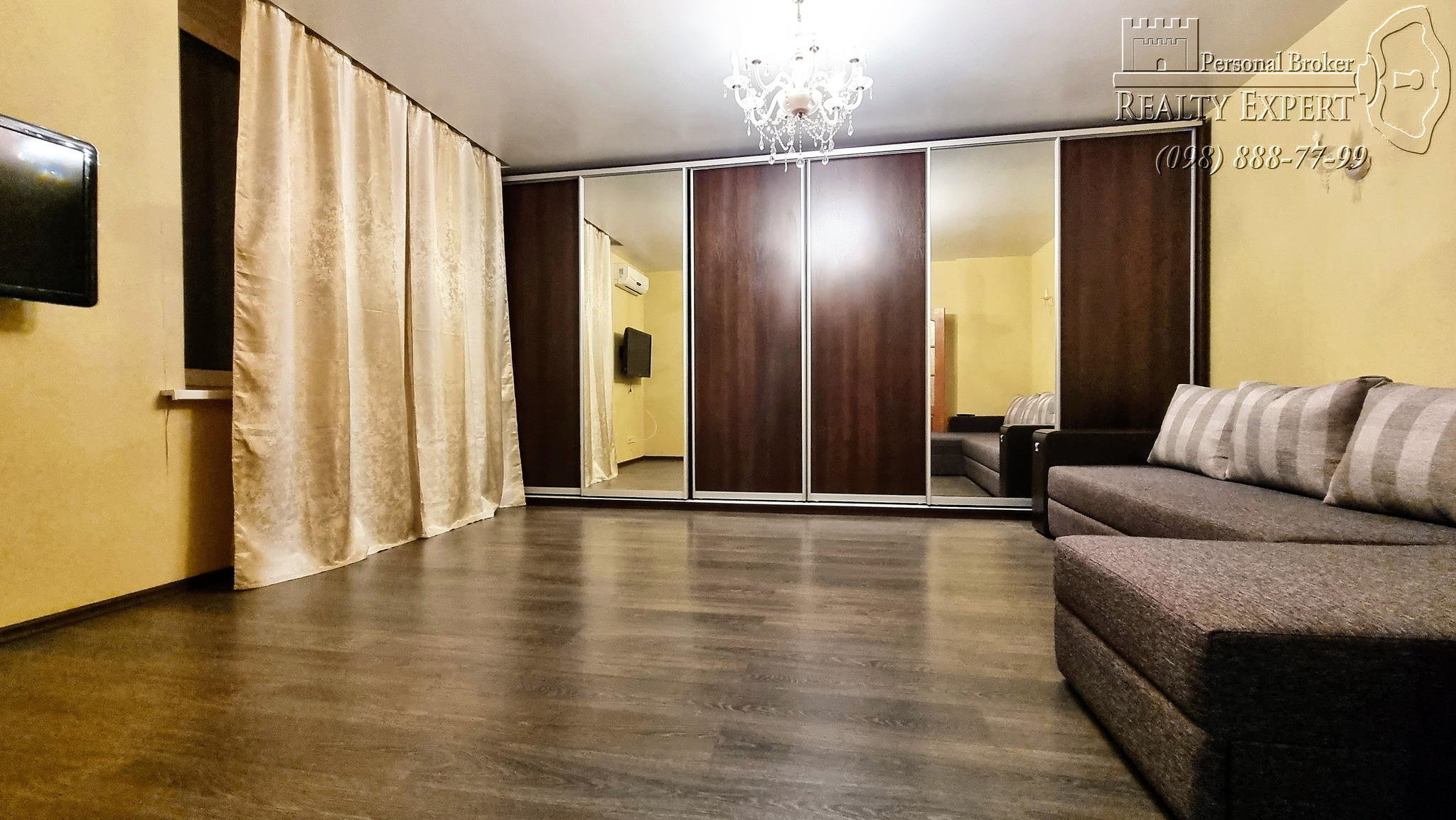 Аренда 1-комнатной квартиры 55 м², Валерия Лобановского просп., 6В