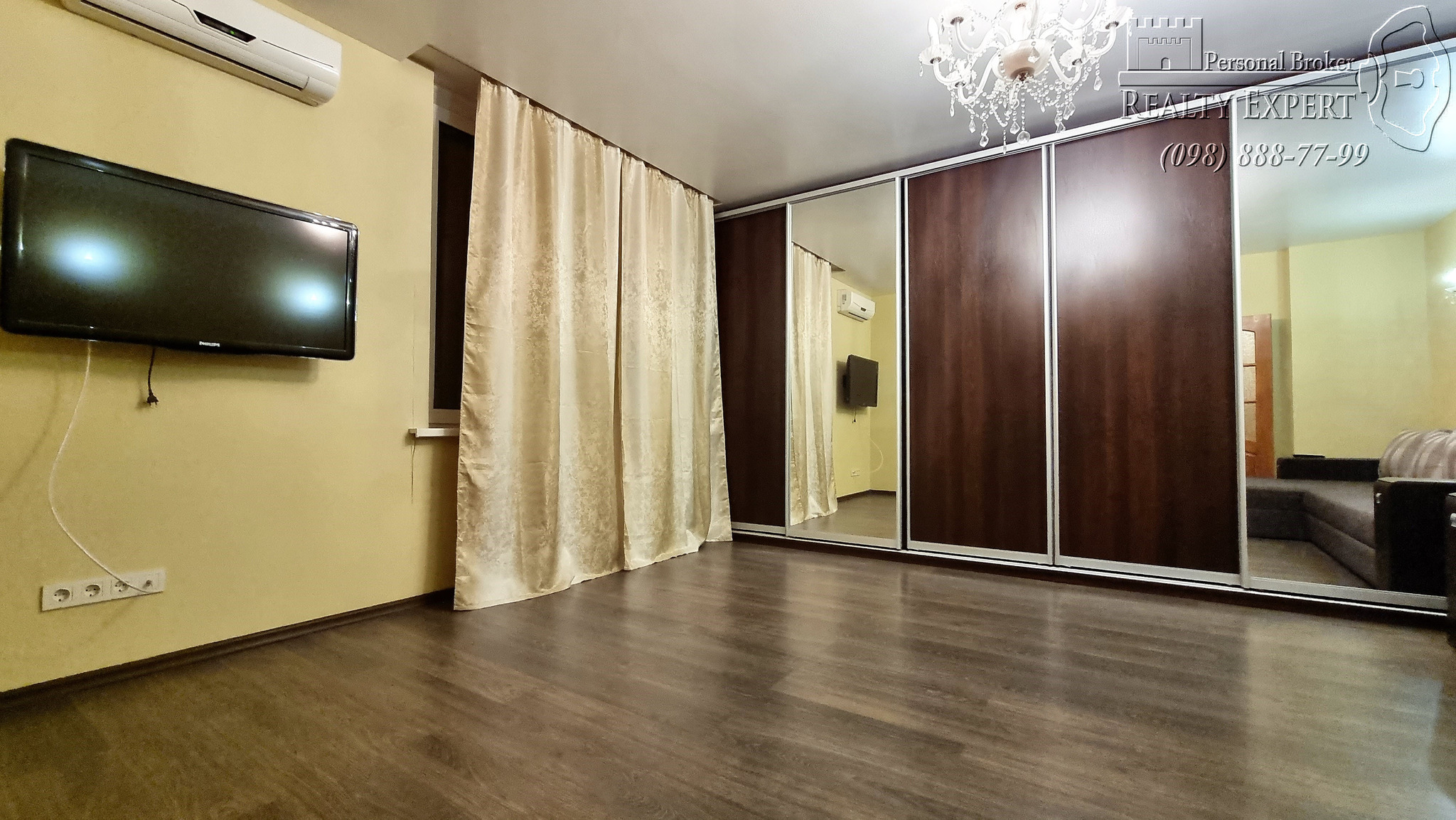 Аренда 1-комнатной квартиры 55 м², Валерия Лобановского просп., 6В
