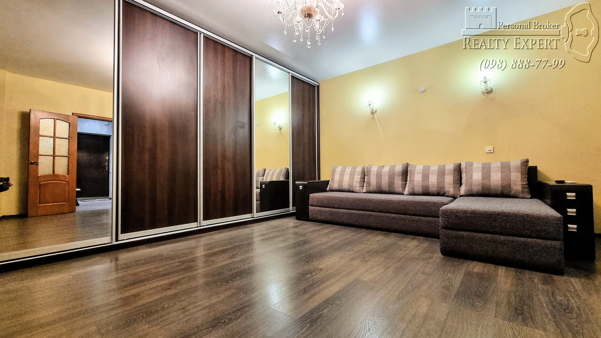 Аренда 1-комнатной квартиры 55 м², Валерия Лобановского просп., 6В