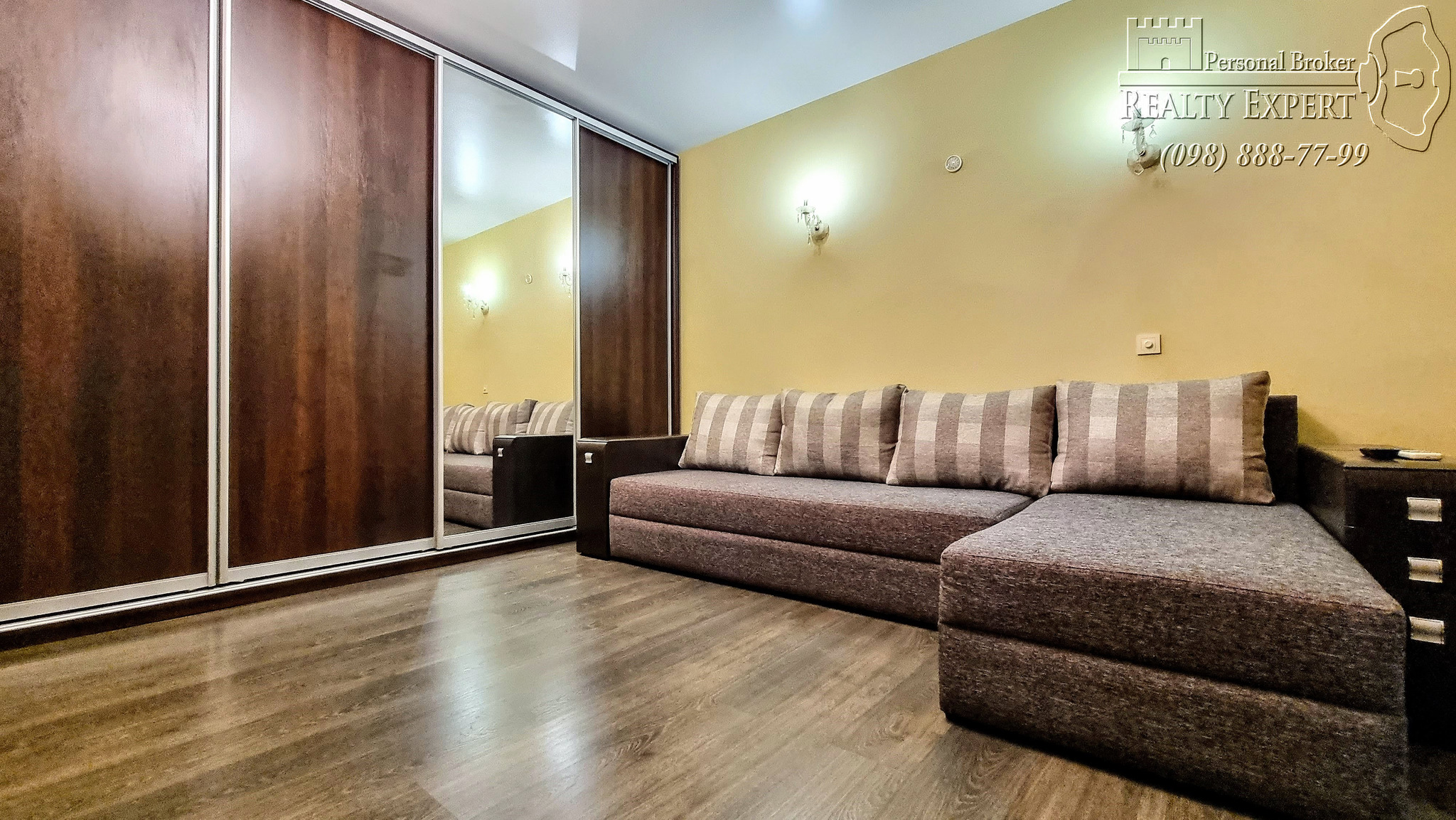 Аренда 1-комнатной квартиры 55 м², Валерия Лобановского просп., 6В