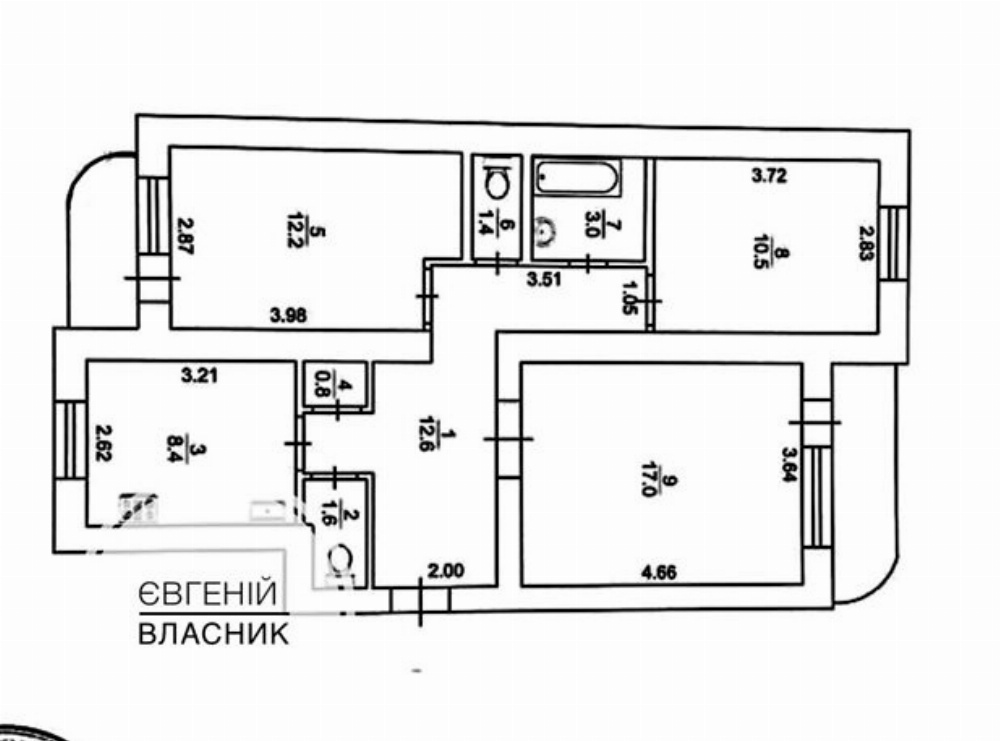 Продажа 3-комнатной квартиры 70 м², Леонида Первомайского ул.