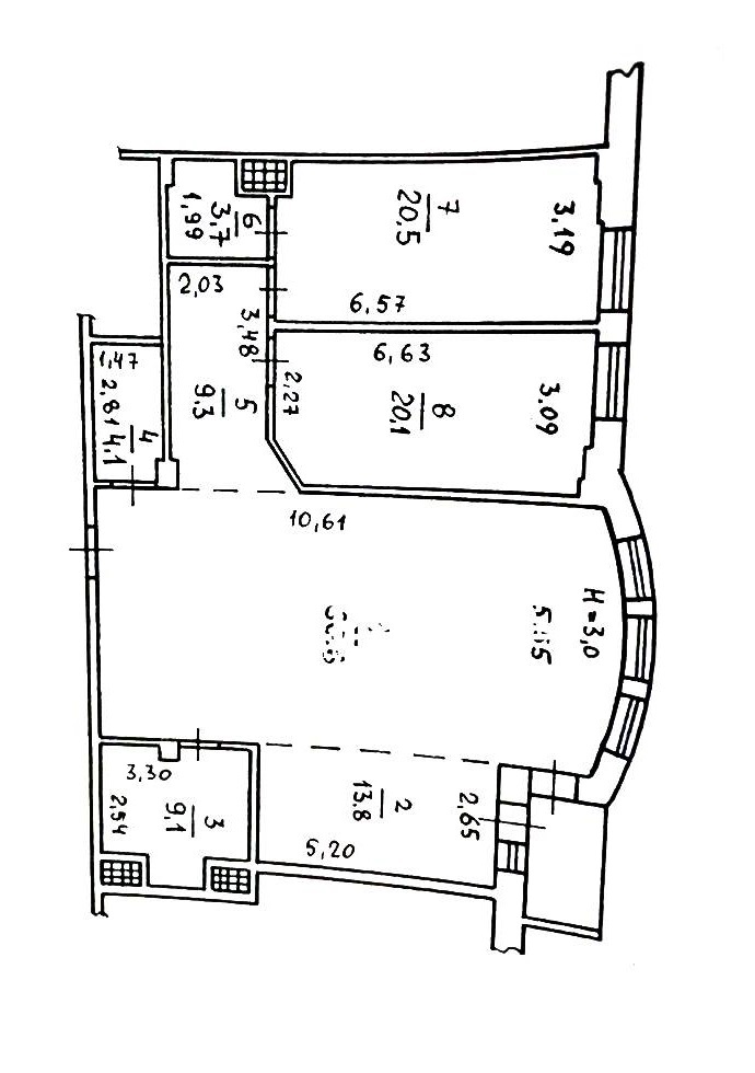 Продаж 3-кімнатної квартири 144 м², Тенистая вул.