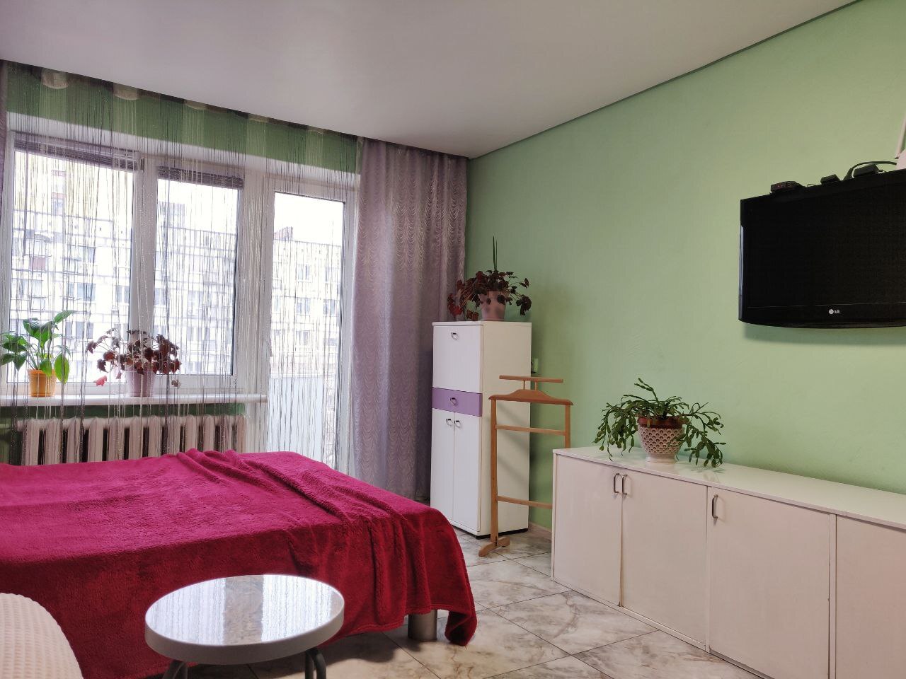 1-комнатная квартира посуточно 40 м², Маршала Малиновского ул., 18