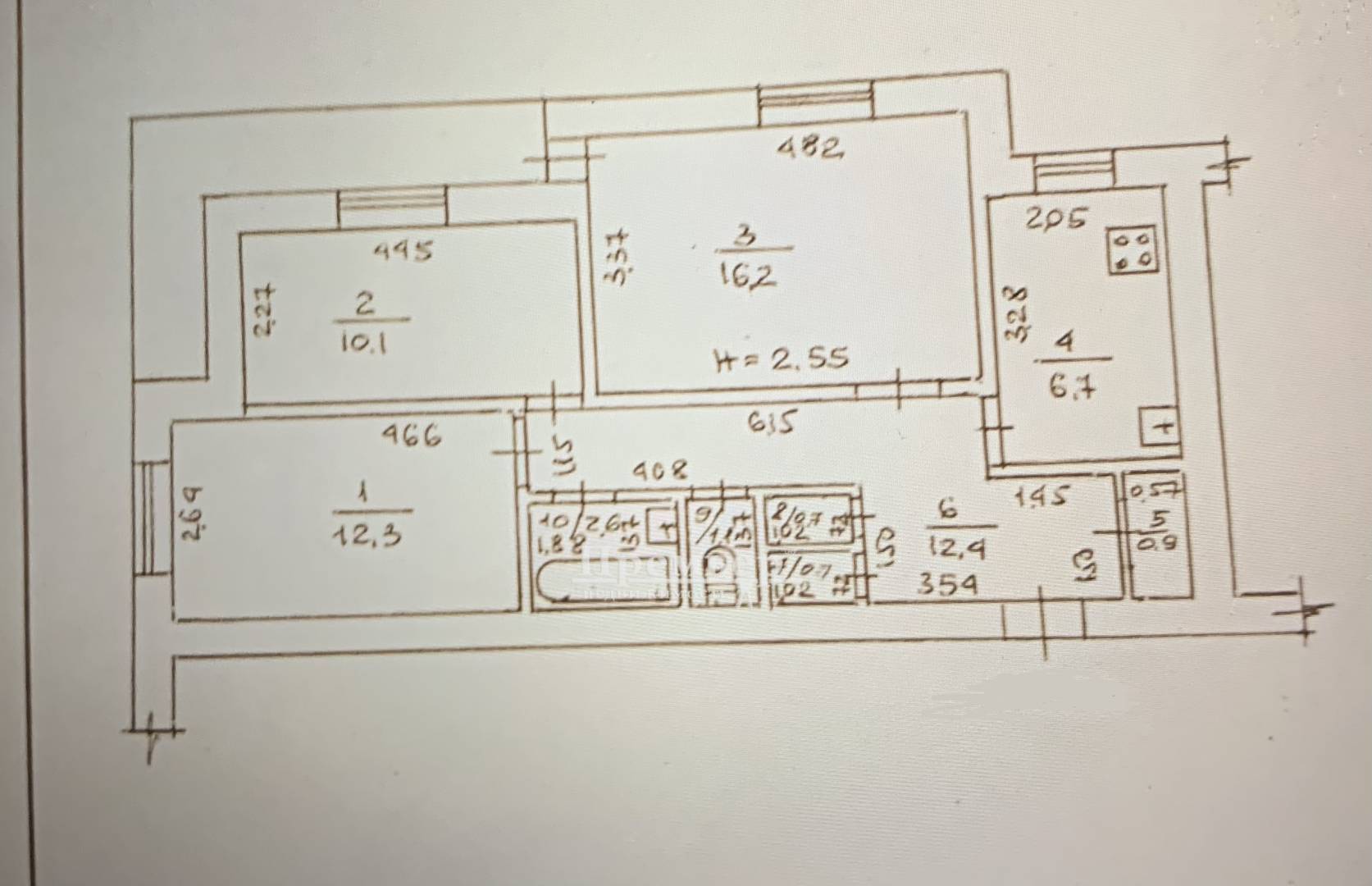 Продаж 3-кімнатної квартири 66 м², Ільфа і Петрова вул.