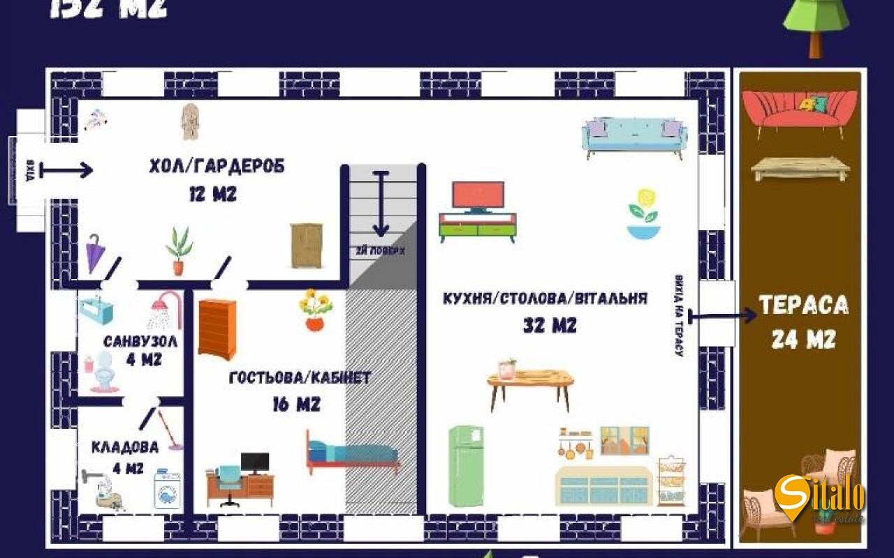 Продаж будинку 152 м²