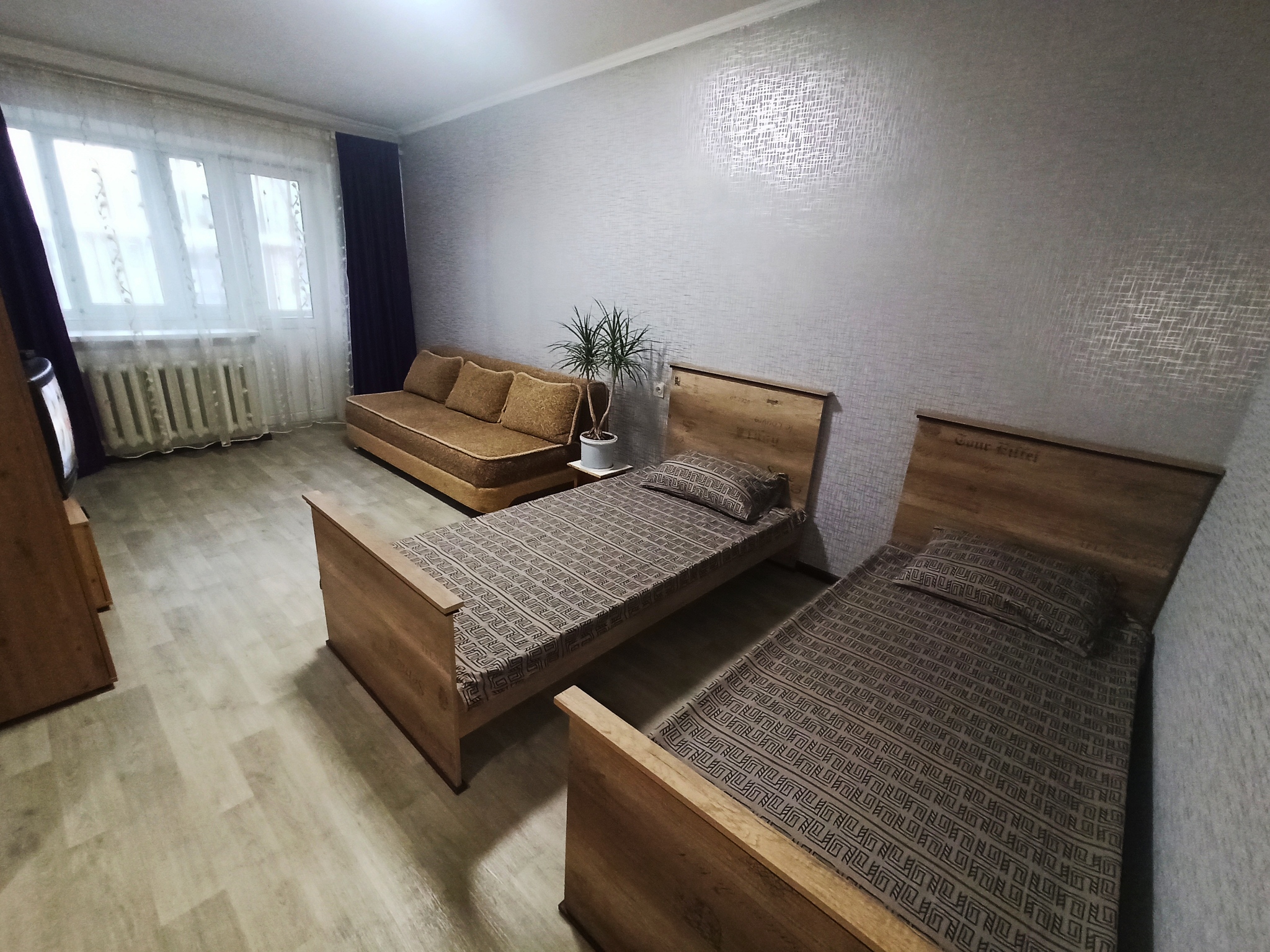 1-комнатная квартира посуточно 40 м², Планетная ул., 3