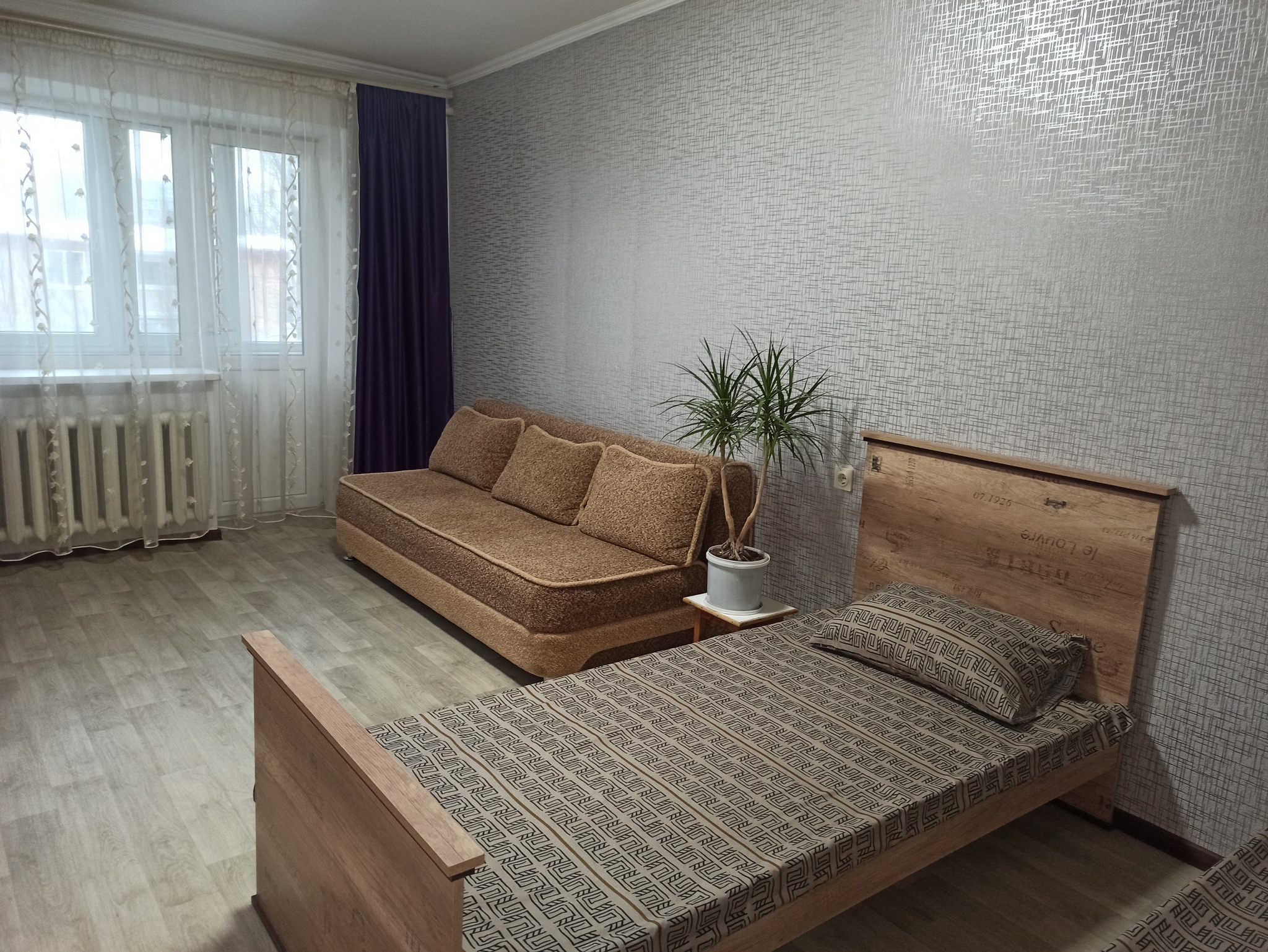 1-комнатная квартира посуточно 40 м², Планетная ул., 3