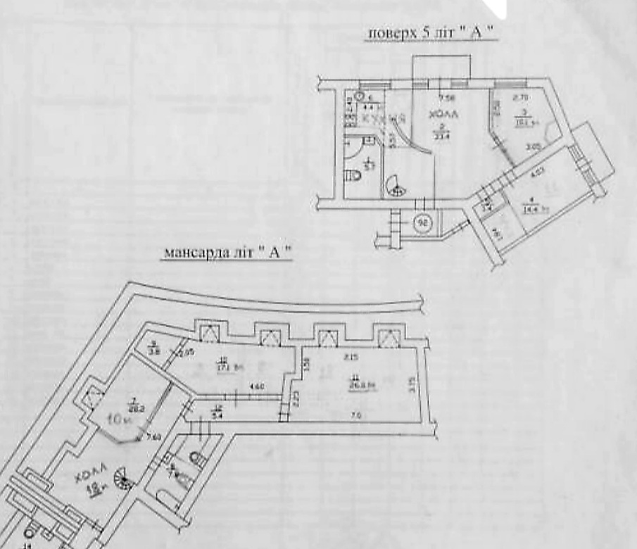 Оренда офісу 164 м², Мечнікова вул., 10/2