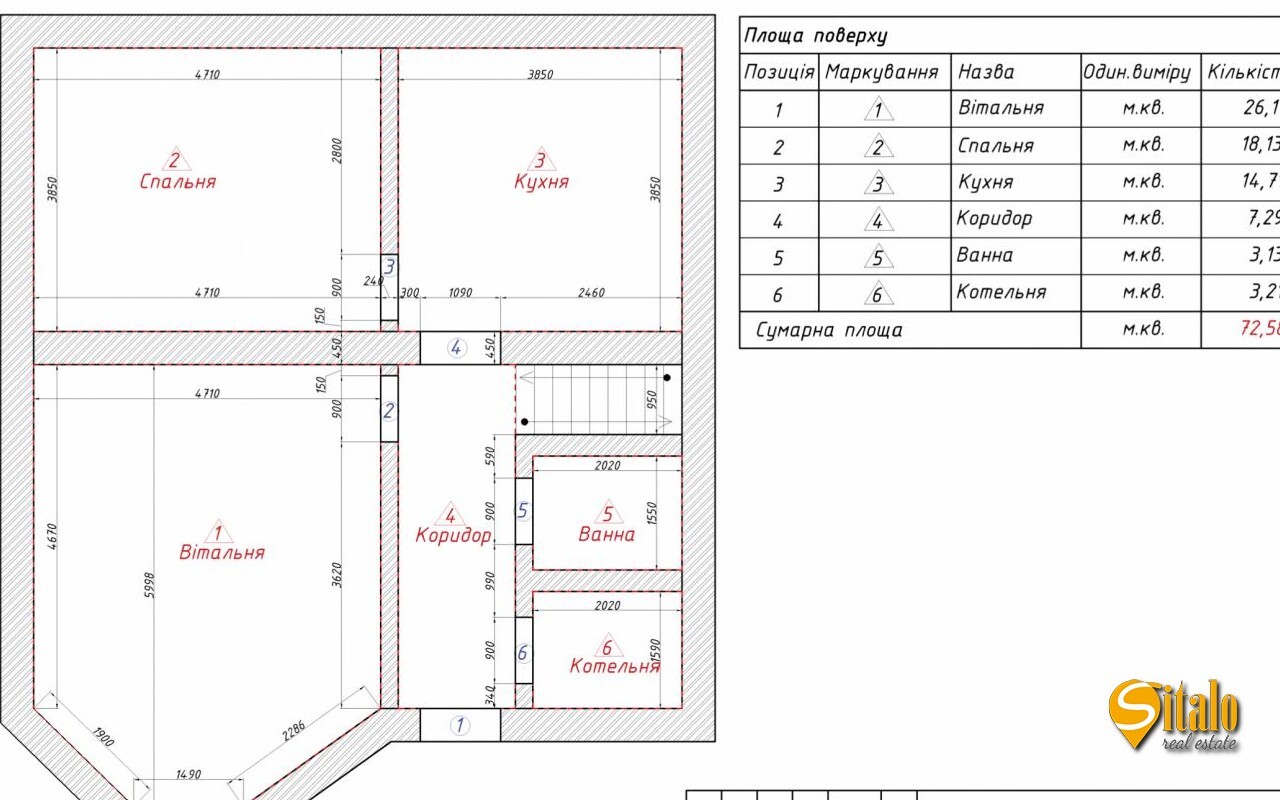 Продаж будинку 150 м², 106-а Садова вул.