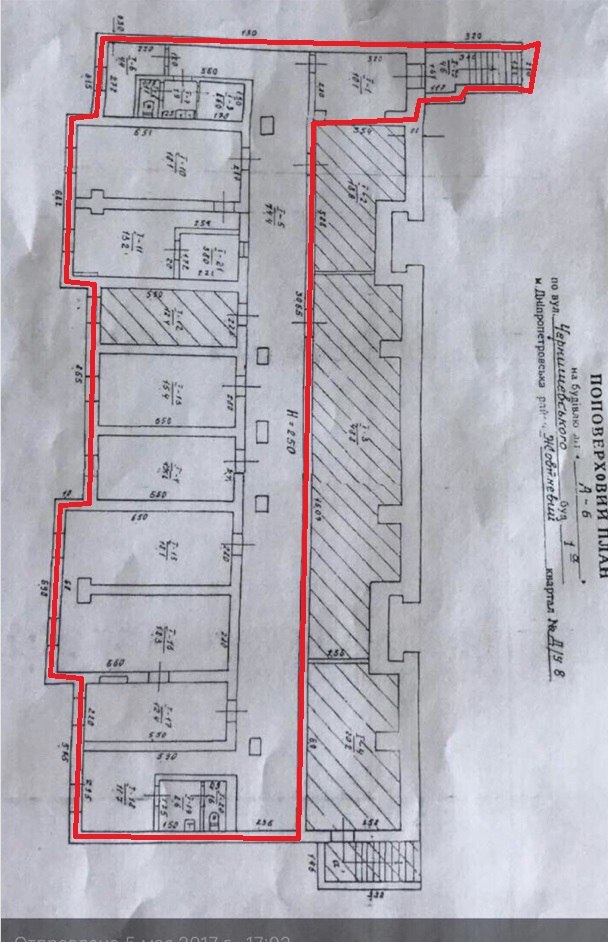 Оренда комерції 230 м², Чернишевського вул., 1