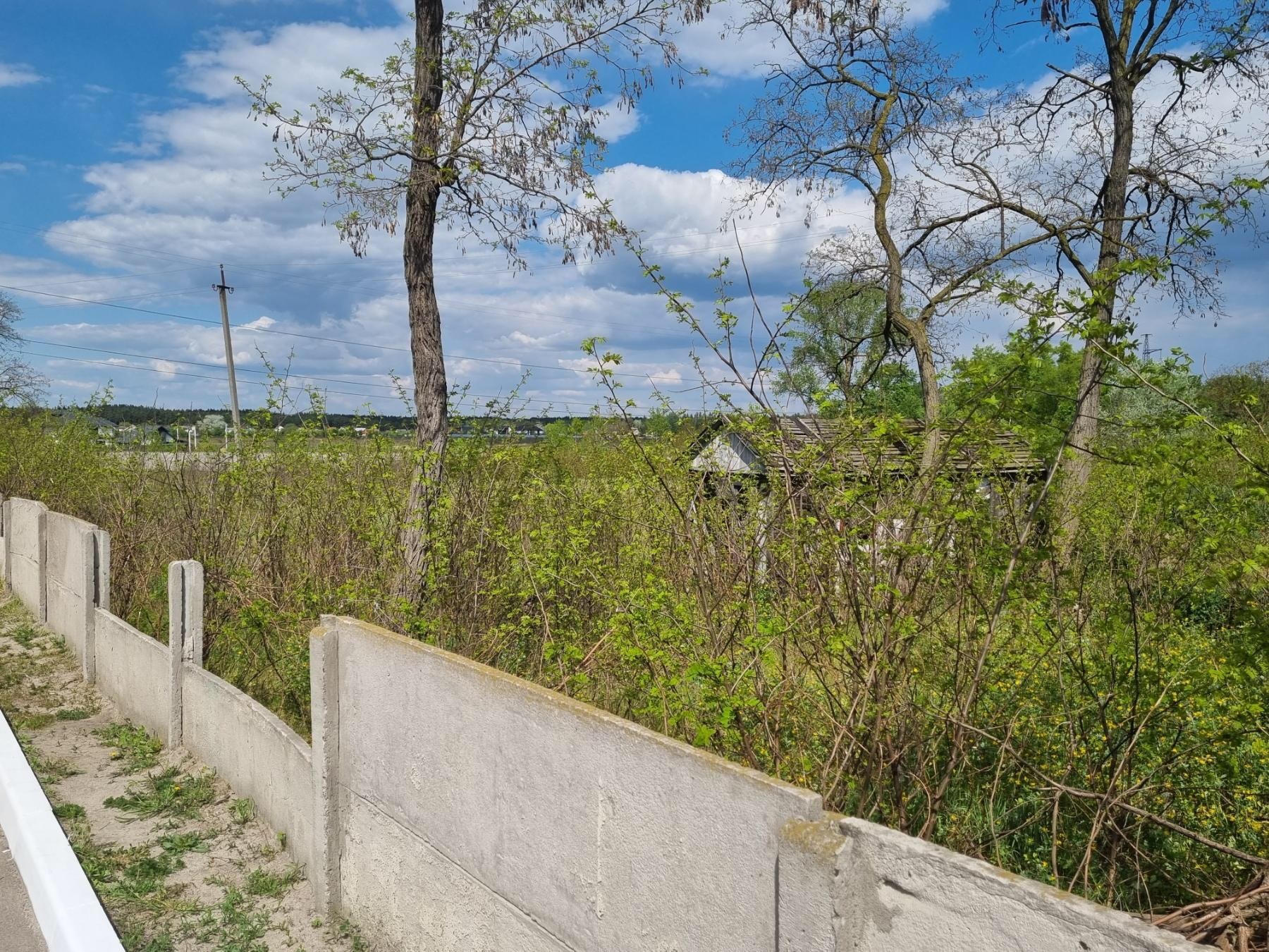 Продаж ділянки під індивідуальне житлове будівництво 59 соток