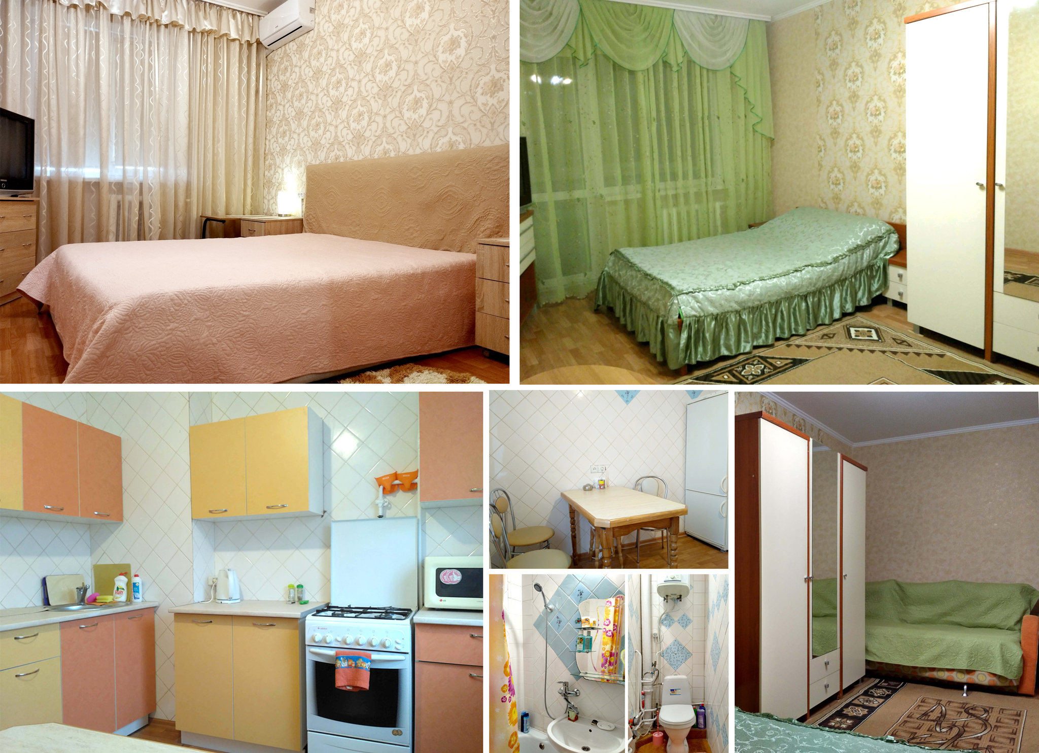 2-комнатная квартира посуточно 52 м², Щорса ул., 81А