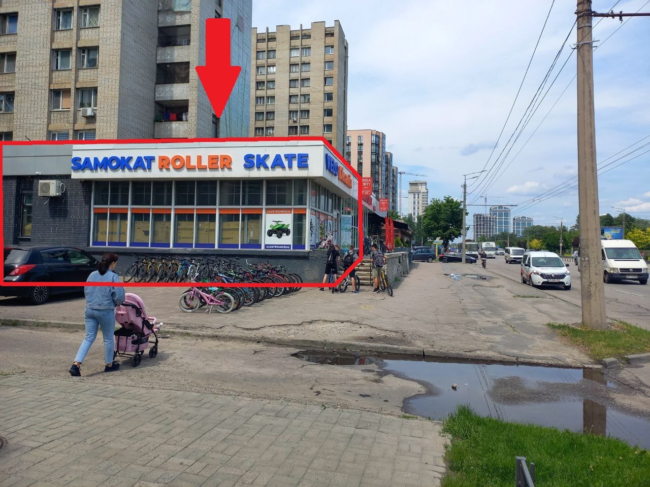 Оренда комерції 206 м², Набережна Перемоги вул., 44/1