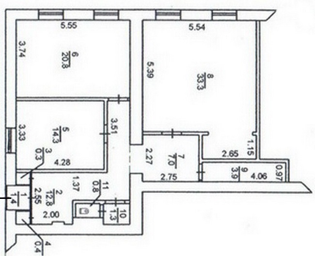 Аренда офиса 97 м², Институтская ул., 18