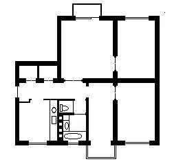 Оренда 4-кімнатної квартири 96 м², Лютеранська вул.