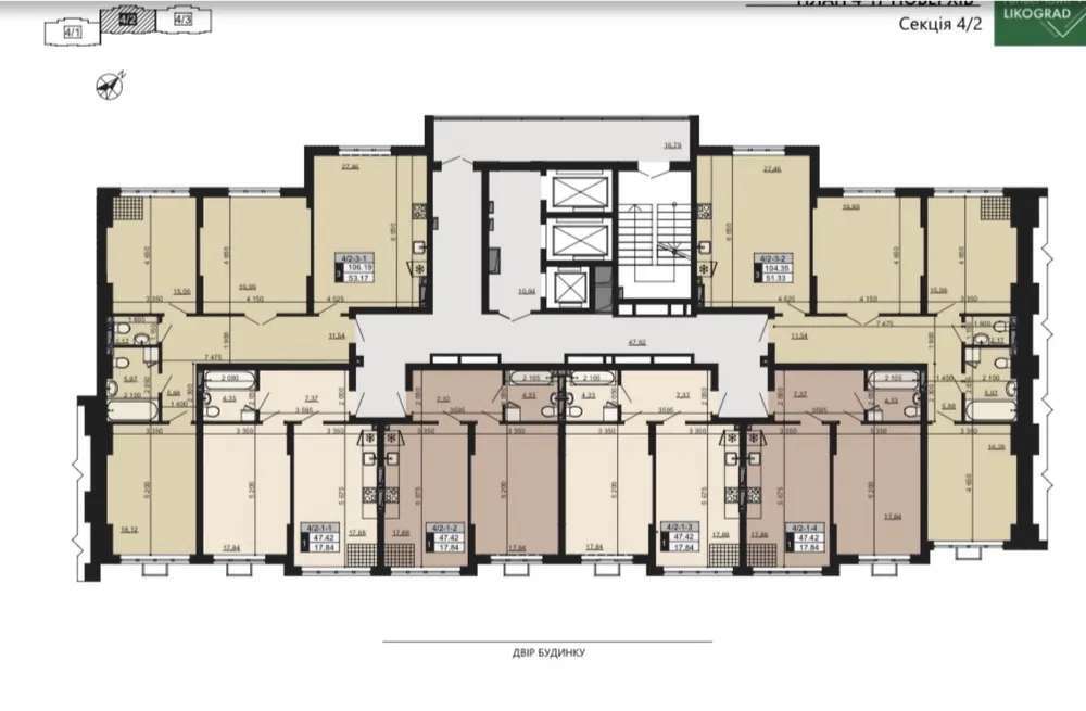 Продажа 3-комнатной квартиры 104 м², Михаила Максимовича ул.