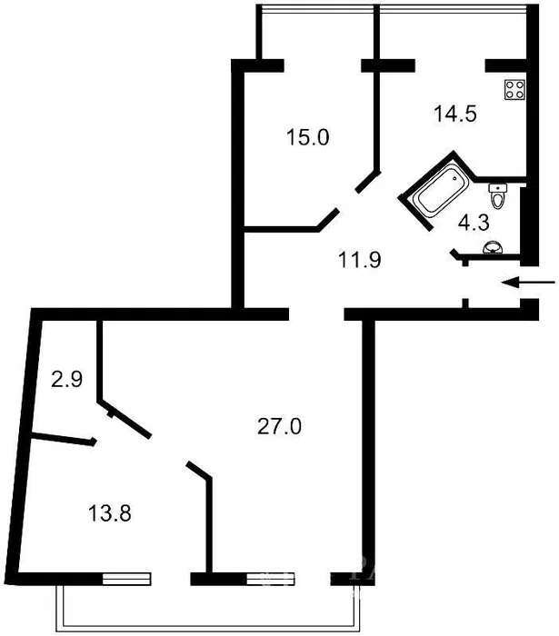 Продаж 3-кімнатної квартири 103 м², Велика Житомирська вул.