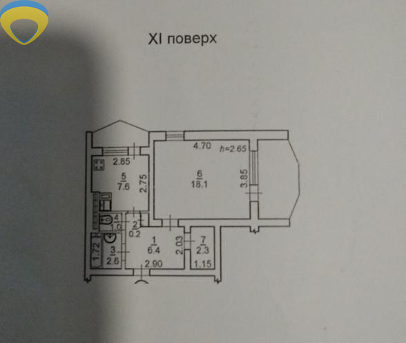 Продажа 1-комнатной квартиры 42 м², Академика Королева ул.