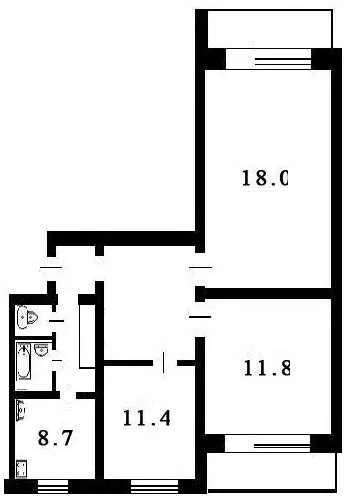 Оренда 3-кімнатної квартири 72 м², Архітектора Вербицького вул., 26