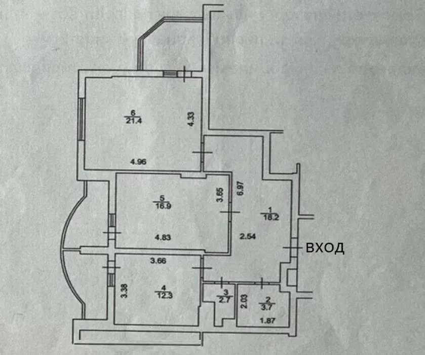 Аренда 2-комнатной квартиры 86 м², Науки просп., 69