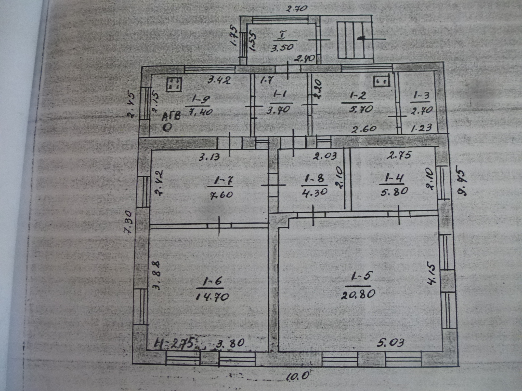 Продажа дома 73 м²