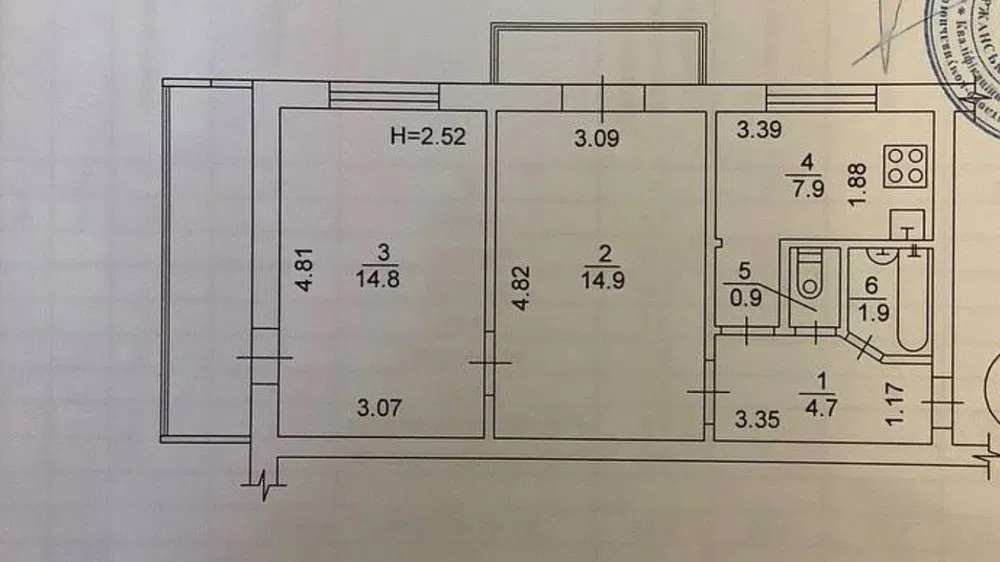 Продаж 2-кімнатної квартири 51 м², Зодчих вул., 28А