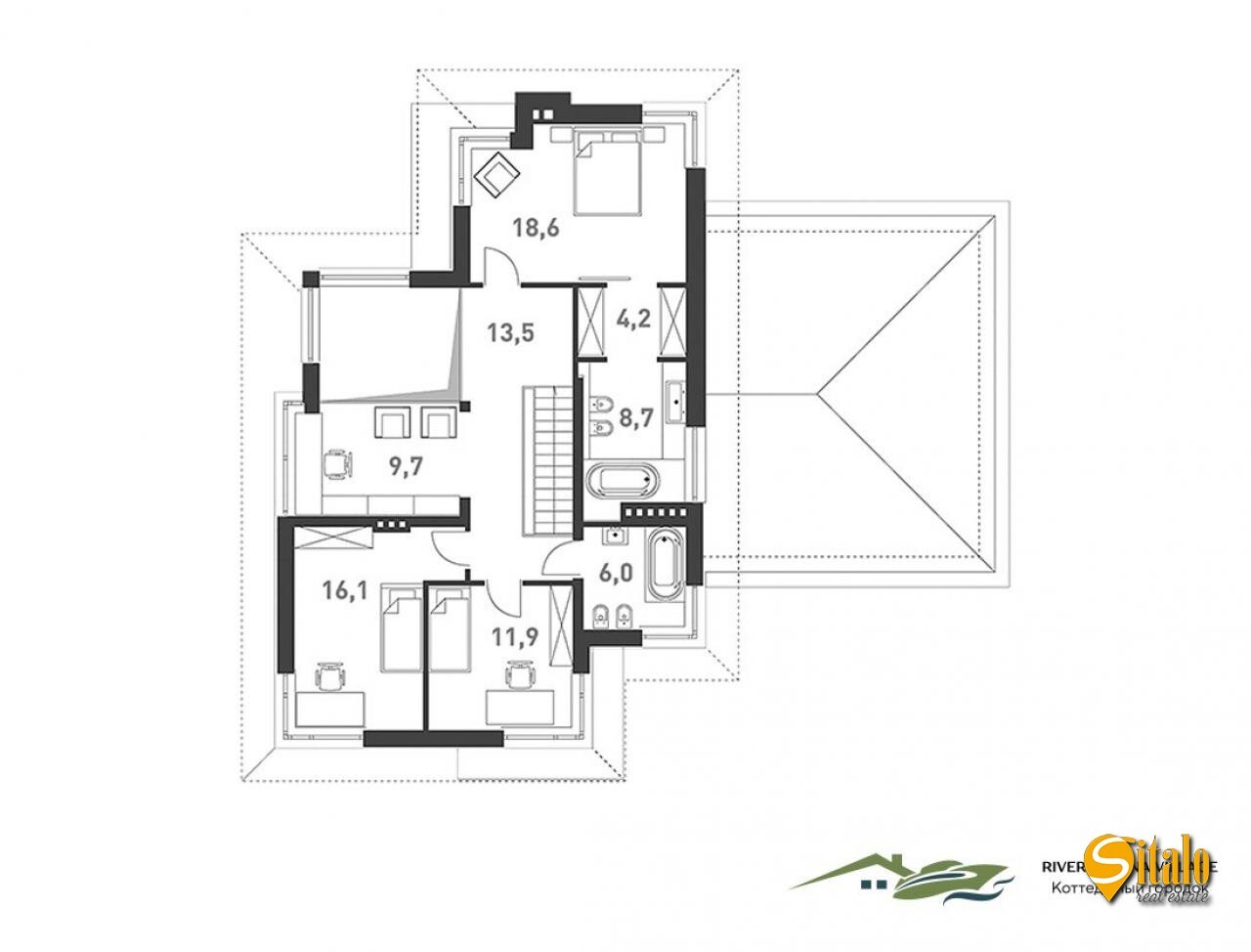 Продажа дома 226 м², 3-я Озерная ул.