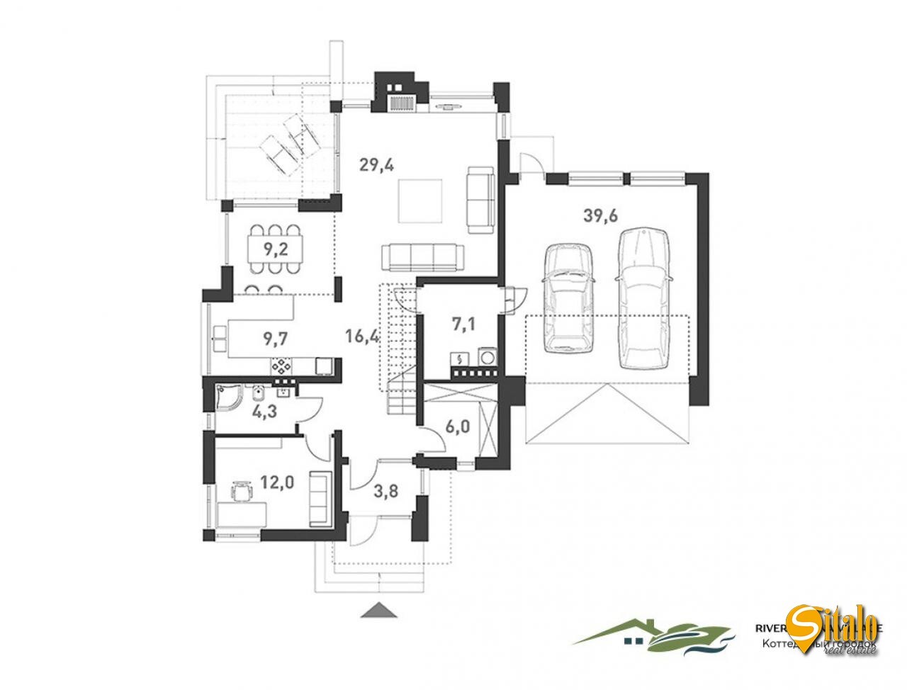 Продажа дома 226 м², 3-я Озерная ул.