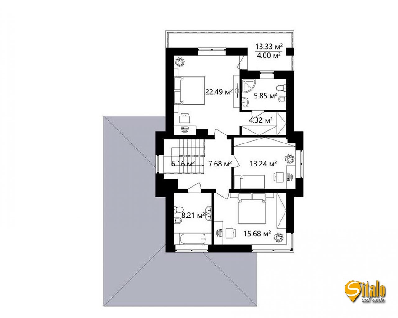 Продажа дома 193 м², 1-я Озерная ул.