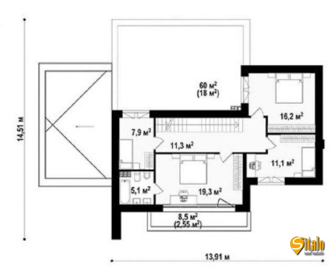 Продажа дома 220 м², 3-я Озерная ул.