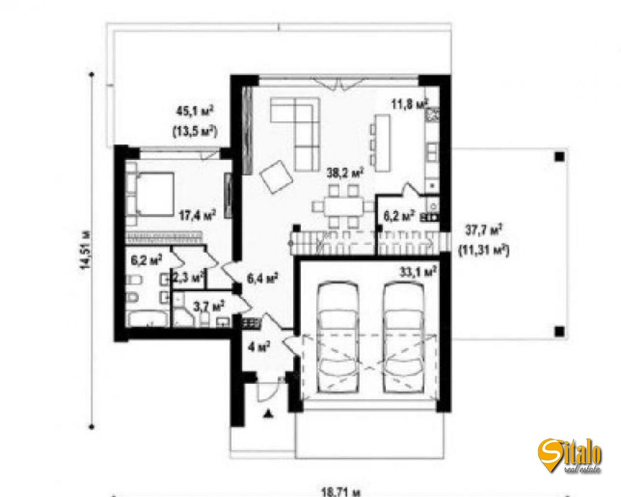 Продажа дома 220 м², 3-я Озерная ул.