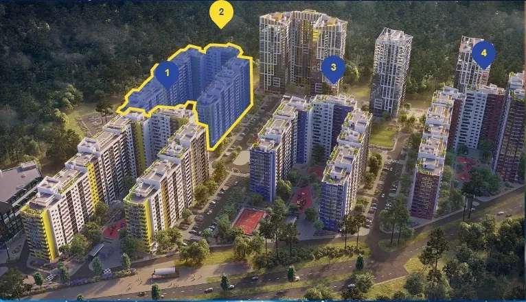 Продаж 2-кімнатної квартири 63 м², Бориспільська вул., 18-26