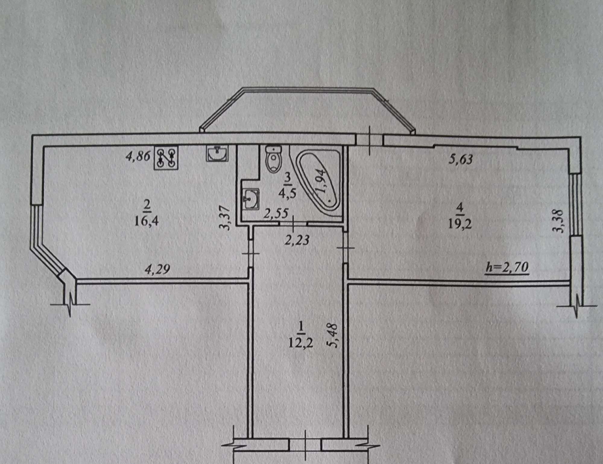 Продаж 1-кімнатної квартири 56 м², Степана Ковніра вул., Рудницкого ул., 3а