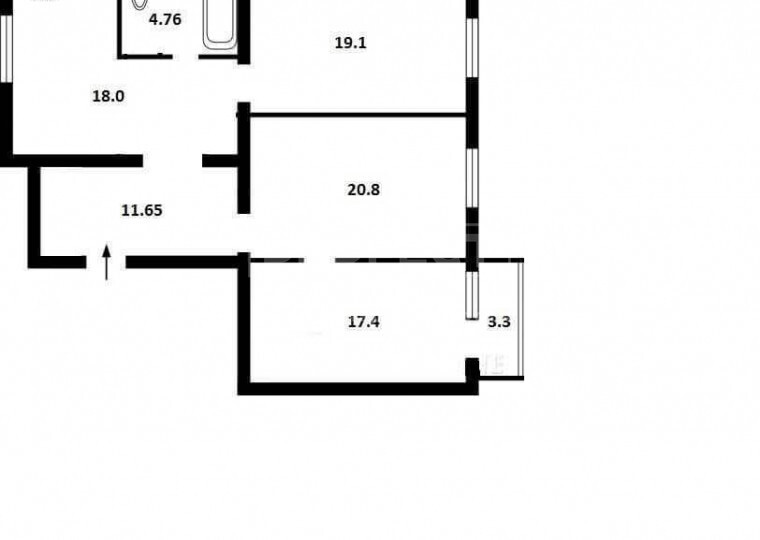 Продажа 3-комнатной квартиры 95 м², Науки просп., 43