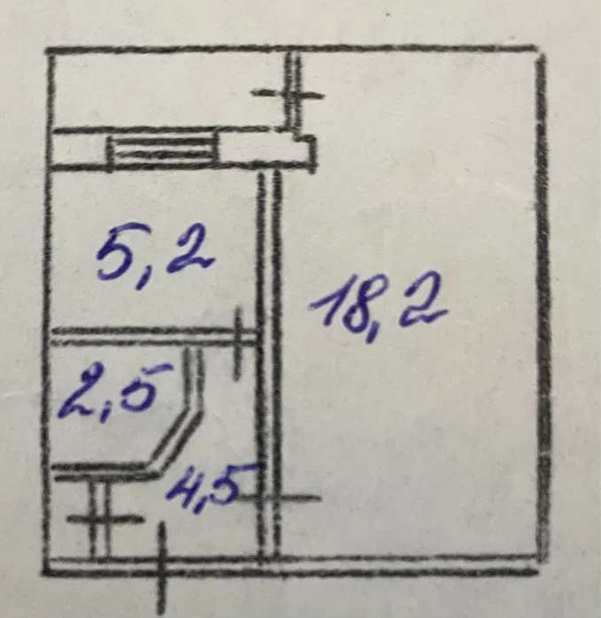 Продаж 1-кімнатної квартири 31 м², Преображенська вул., 7