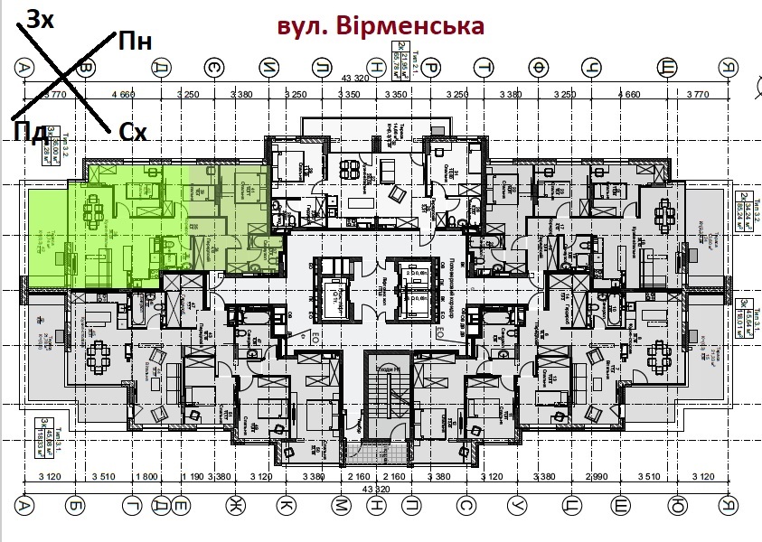 Продажа 3-комнатной квартиры 83.7 м², ЖК Метрополия-2, ДОМ 1