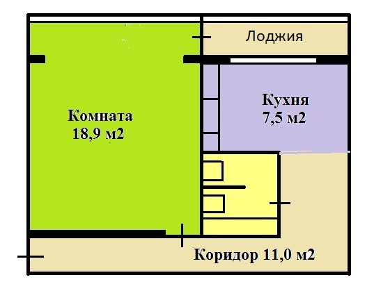 Аренда 1-комнатной квартиры 42 м², Уманская ул., 33А