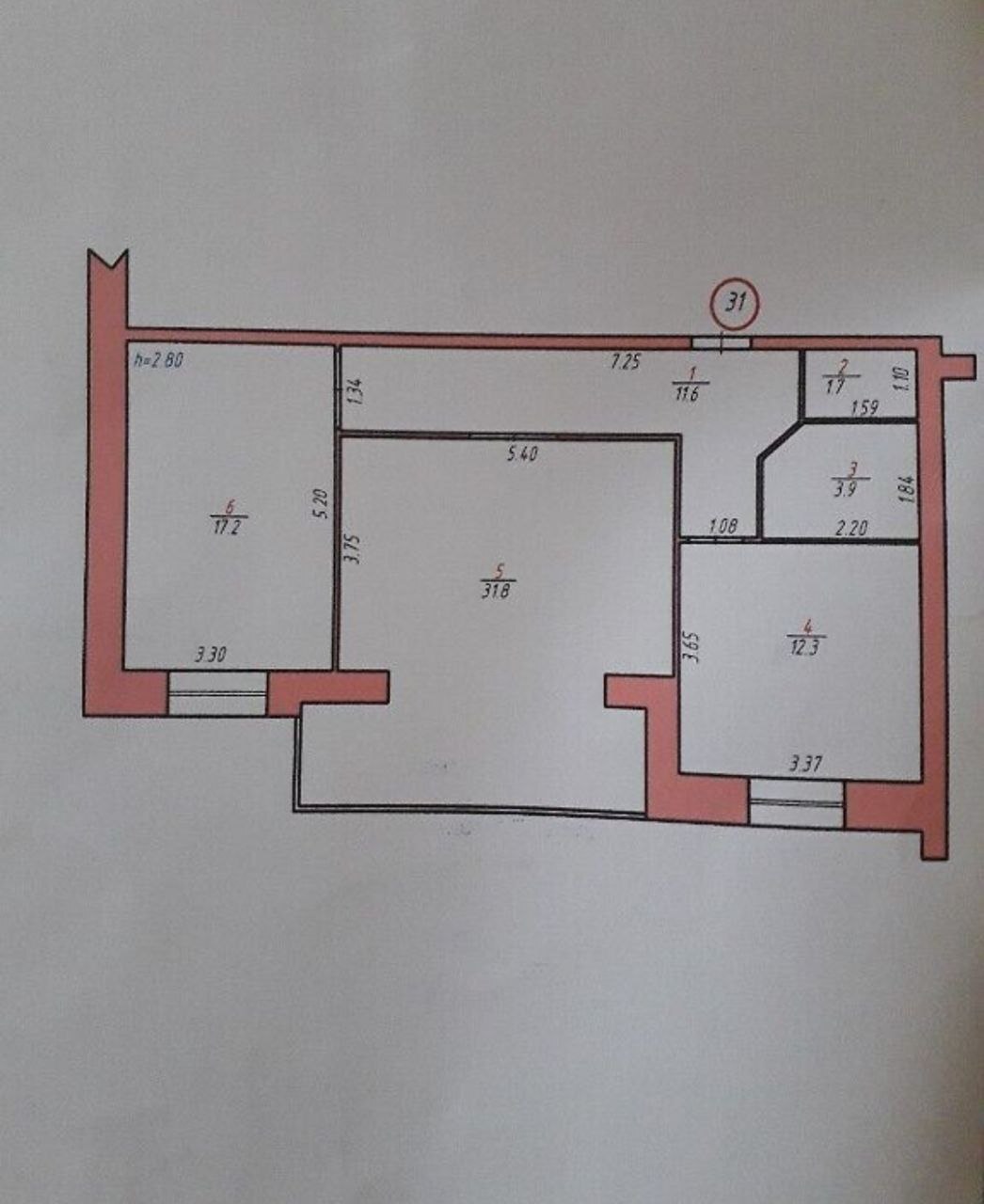 Продажа 2-комнатной квартиры 79 м², Тернопольская ул.