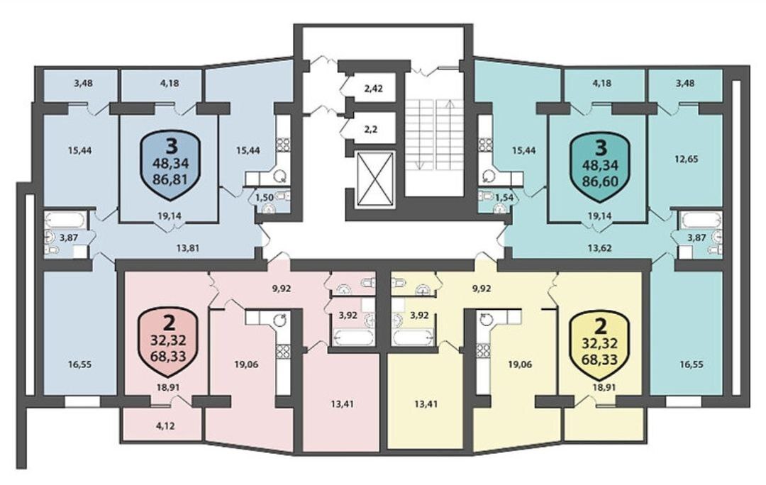 Продажа 3-комнатной квартиры 86 м², Староконстантиновское шоссе