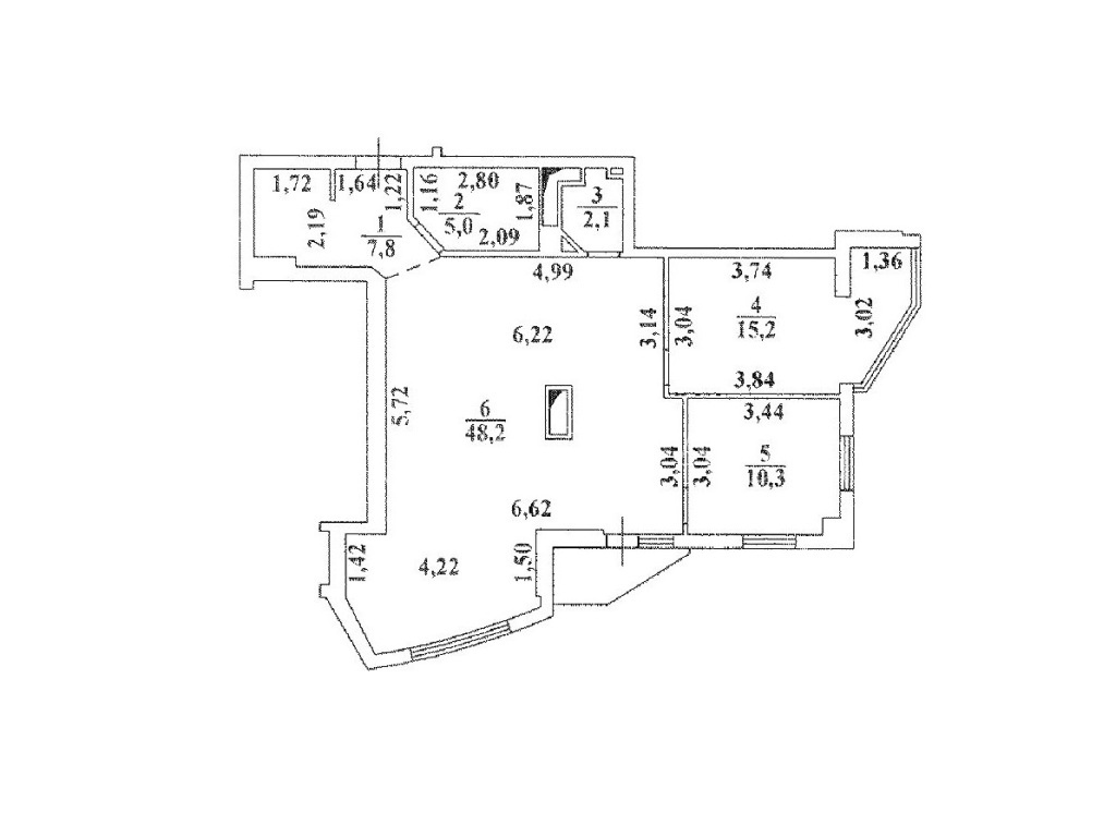 Продаж 3-кімнатної квартири 90 м², Люстдорфская дор., 55Л