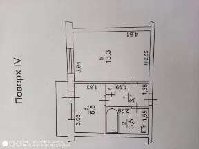 Продаж 1-кімнатної квартири 27 м², Петропавлівська вул., 14