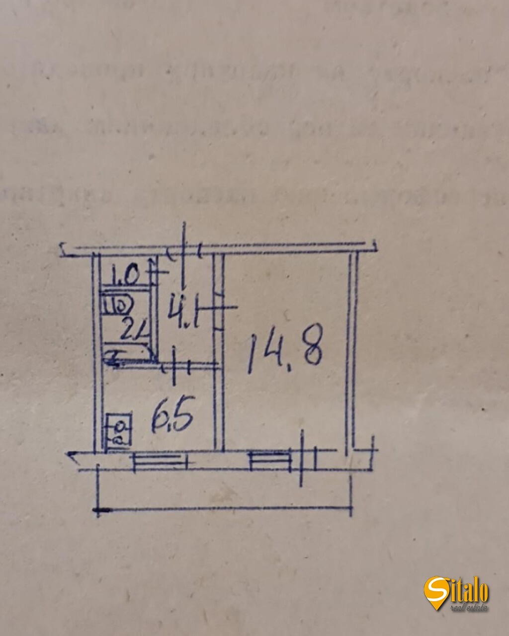 Продажа 1-комнатной квартиры 30 м², Маршала Малиновского ул., 28Б