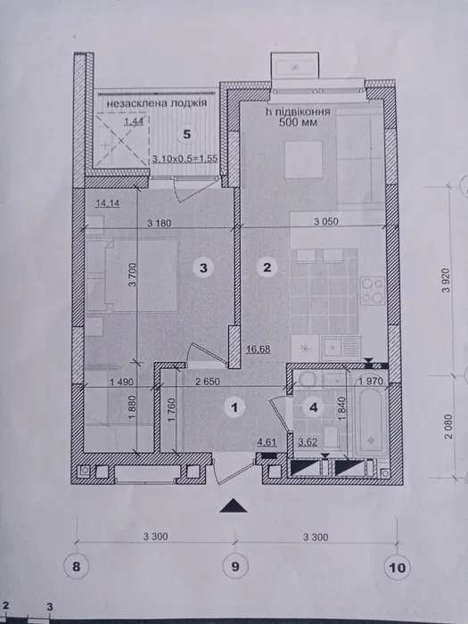 Продаж 1-кімнатної квартири 43 м², Микільсько-Слобідська вул.
