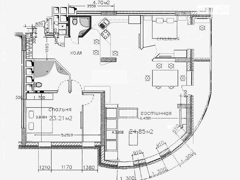 Продажа 3-комнатной квартиры 123 м², Евгения Коновальца ул.